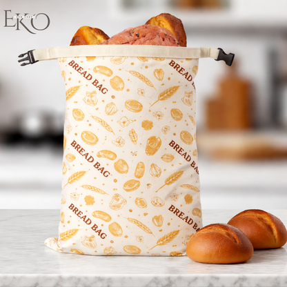 Bio-Bienenwachs-Brotbeutel – 100 % Baumwolle