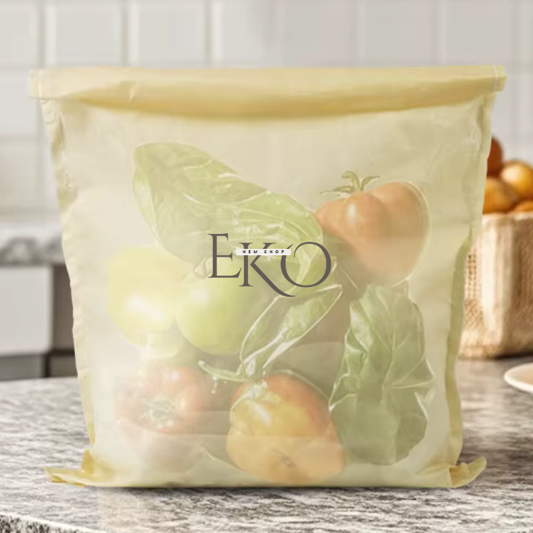 Bio-Bienenwachs-Brotbeutel – 100 % Baumwolle