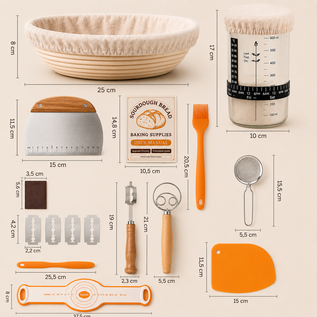 SurdeigsMeister™ – Ein komplettes Sauerteig-Set